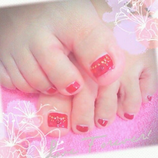 フットネイル1500円